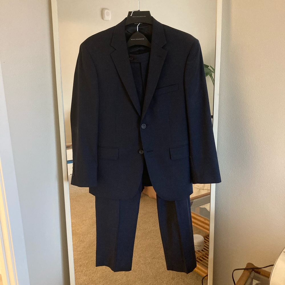 Dark Blue Pronto Uomo Platinum Suite